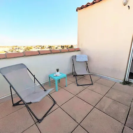 Lägenhet Duplex 2 Pieces Avec Terrasse, Solarium Et Parking Prive Proche Et Commerces - Fr-1-307-271 Le Grau-du-Roi